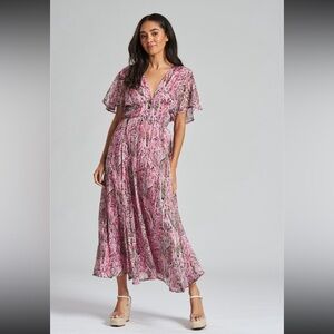 South Beach Paisley Maxi Dress